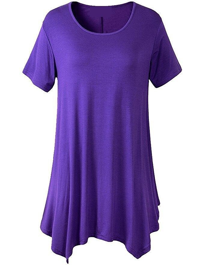 W&W Mode | Sommerliches Loose Fit T-shirt Mit Kurzen Ärmeln