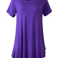 WW | Sommerliches Loose Fit T-shirt Mit Kurzen Ärmeln