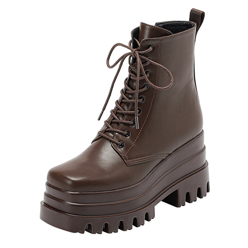 WW | Mode Schnürsenkel Martin Knight Damen Stiefeletten