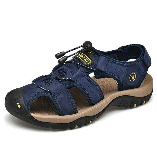 W&W Mode | Orthopädische Sandalen für Herren mit Komfortsohle