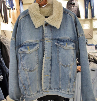 W&W Mode | Dicker Denim, Gefüttert Mit Fleece Für Frauen