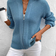 WW | Perfee Zip Up Langarm-Cardigan
