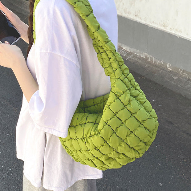 WW | Plissierte Schultertasche Für Frauen