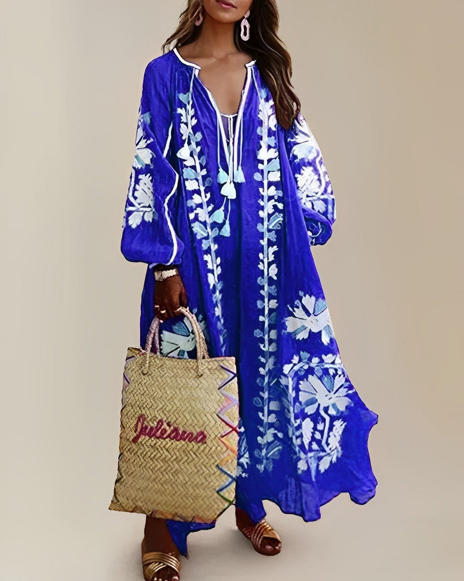 WW | Retro Boho Loose Kleid
