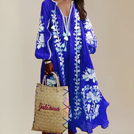 WW | Retro Boho Loose Kleid