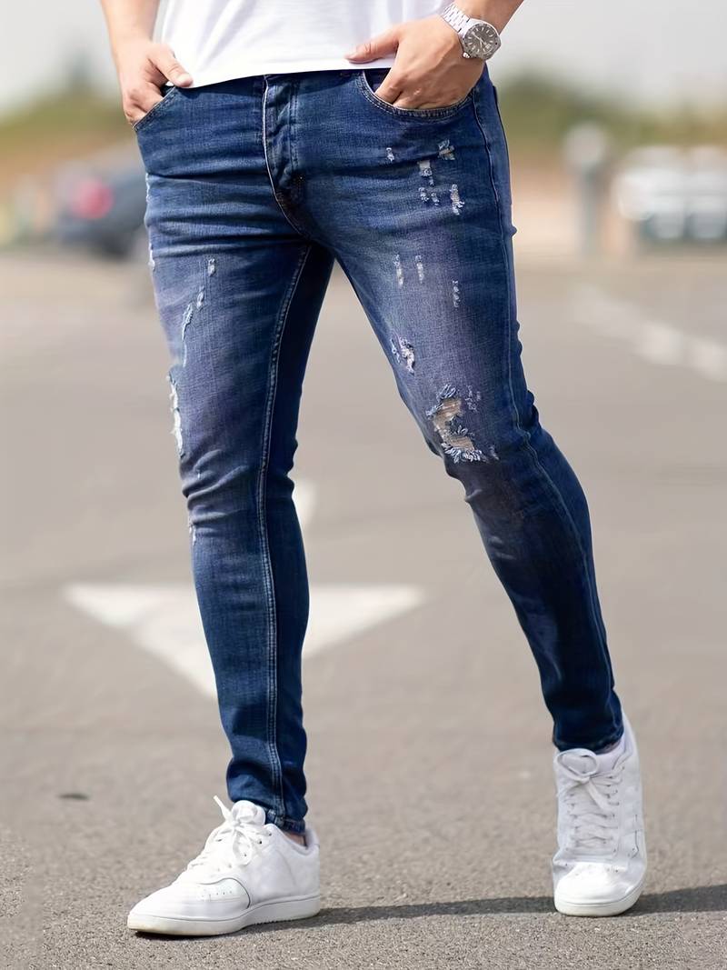 WW | zerrissene jeans für männer