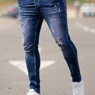 WW | zerrissene jeans für männer