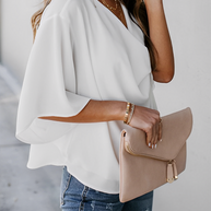 WW | Damen Sommer Chiffon Bluse