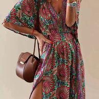 WW | Damen Bohemian-Kleid