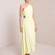 WW | One Shoulder Maxikleid