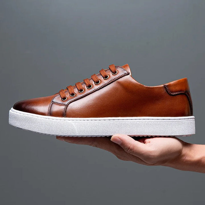W&W Mode | Leren Herren Sneaker