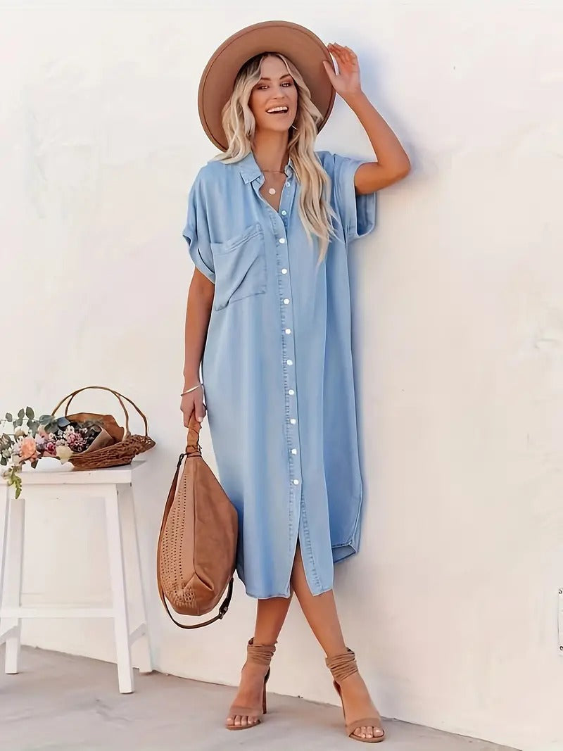 WW | Weiches Jeanskleid für Damen
