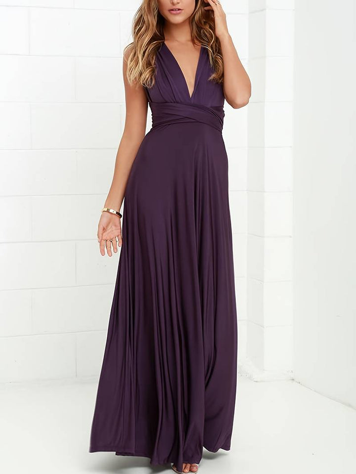 W&W Mode | Elegantes wandelbares Maxikleid