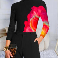 WW | T Shirt mit Stehkragen