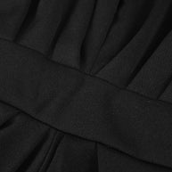 WW | Tiefer V-Ausschnitt Ärmelloser Breiter Bein Jumpsuit