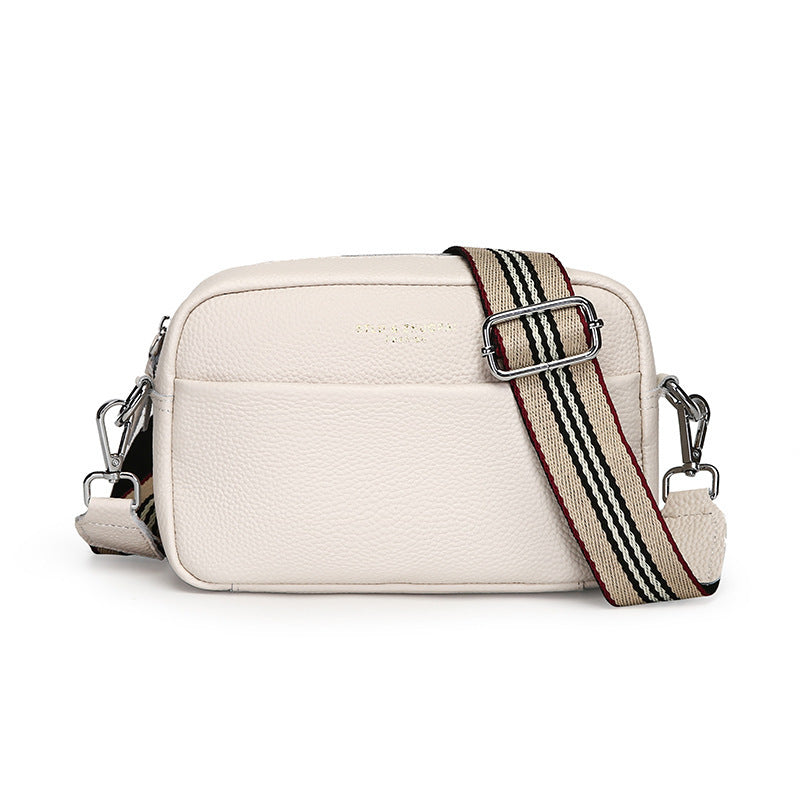 WW | Schlichte Schultertasche Aus Veganem Leder Im Kleinen Quadratischen Format