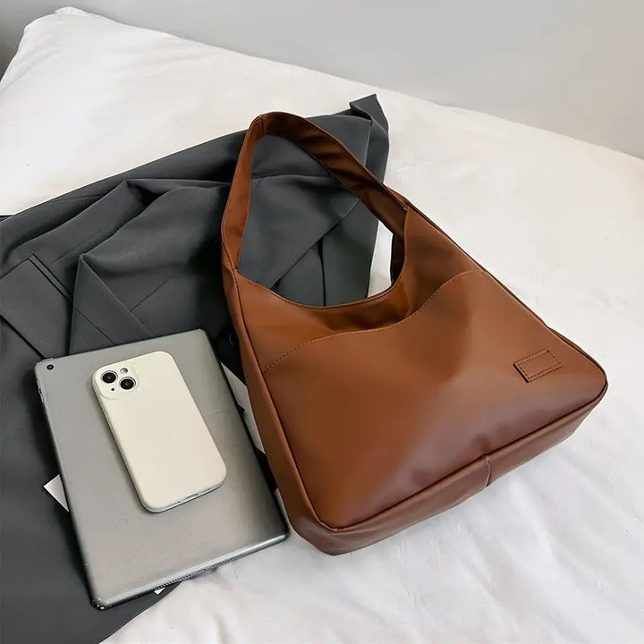 W&W Mode | Vegane Leder Hobo Tasche - Stilvoll und Nachhaltig für Damen