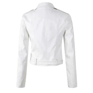 WW | Elegante Premium Lederjacke für Damen | Luxus und Stil