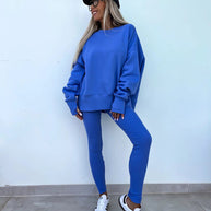 WW | Damenanzug Im Lockeren Stil Mit Langen Ärmeln – Winterset