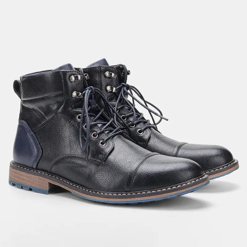W&W Mode | Leder Voyager Stiefel