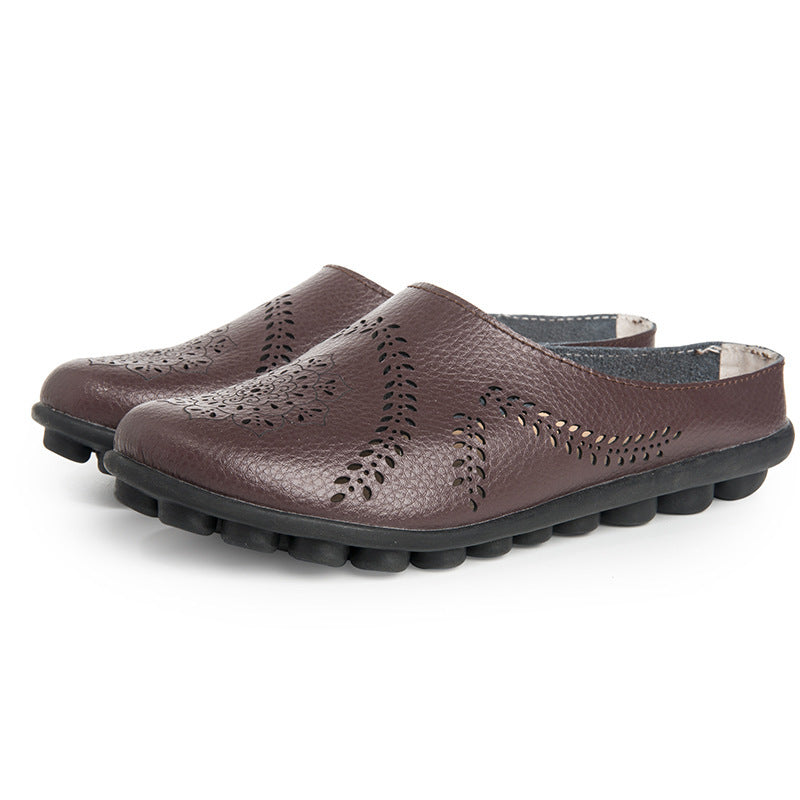 WW | Modische Damen Veganleder Schuhe in Uni Farben