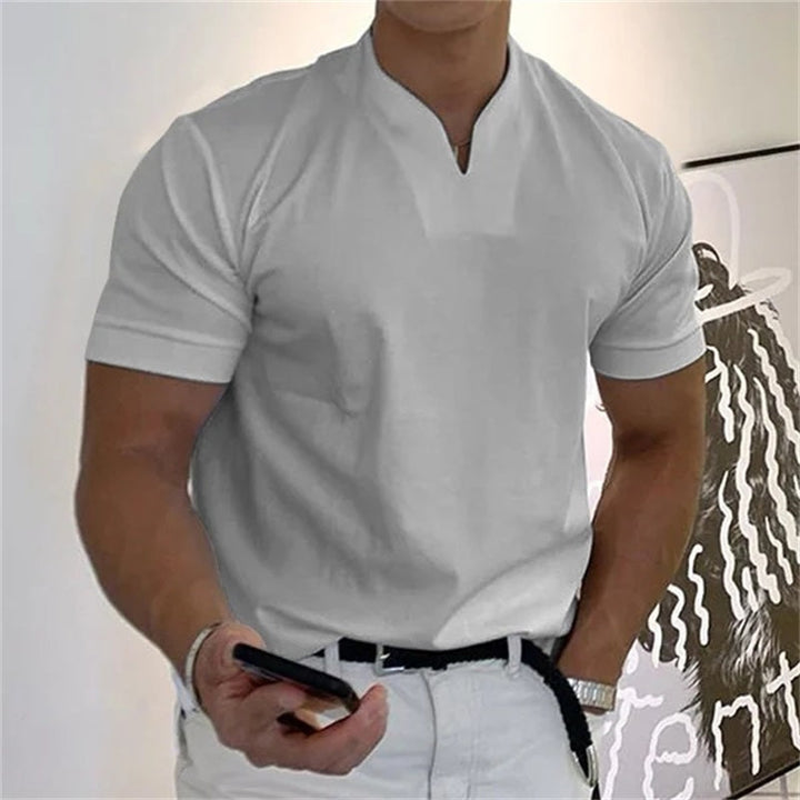 W&W Mode | Flexibles Business Lässig T-shirt Für Männer