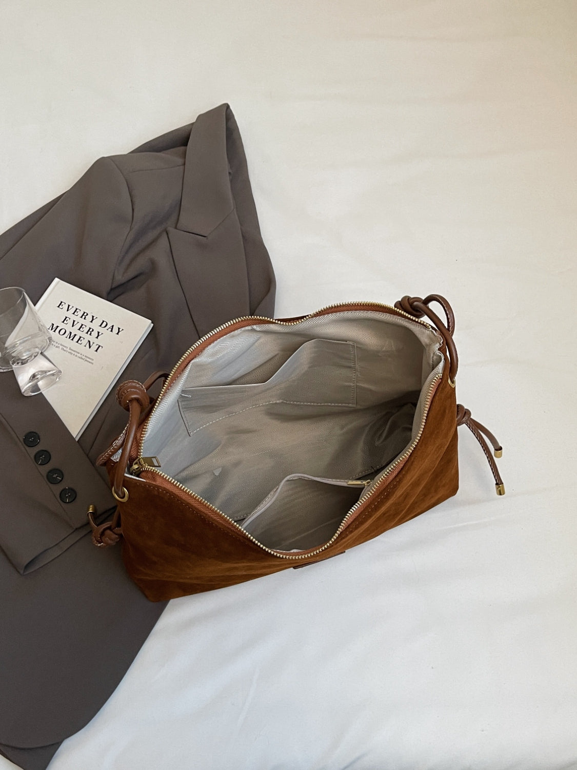 WW | Handtasche Aus Wildleder