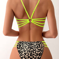 WW | Bikini-Set mit Leopardenmuster für Damen