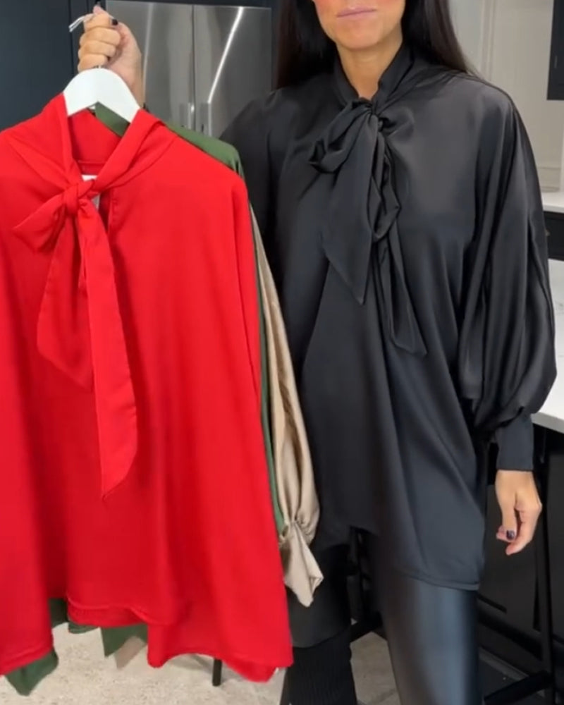 WW | Bandkragen und Elegante Bluse