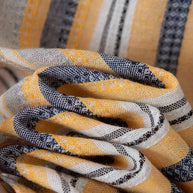 WW | Gestreiftes Baumwoll Leinen Herrenhemd für entspannte Looks