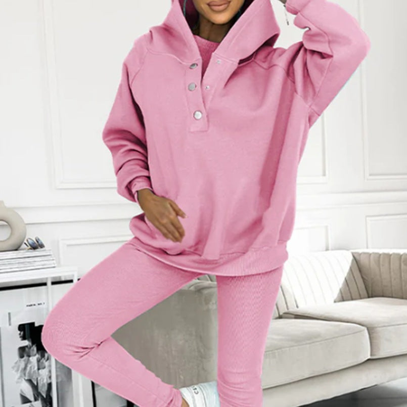 W&W Mode | 3-Teiliges Damen-Sportset Für Herbst Und Winter