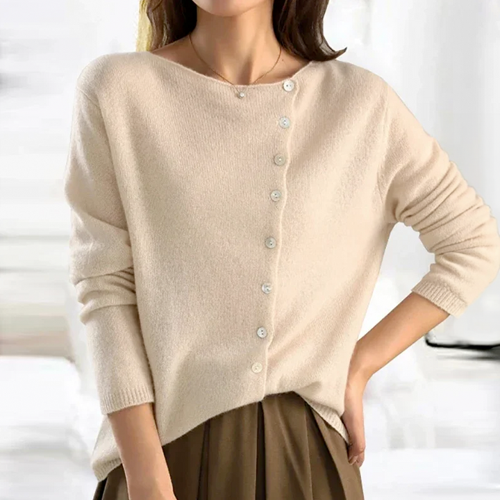 W&W Mode | Eleganter Cardigan Aus Weicher Wolle