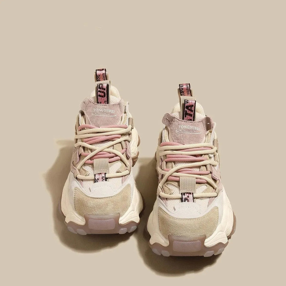 WW | Damen Sneaker Wolle Casual mit Plateau