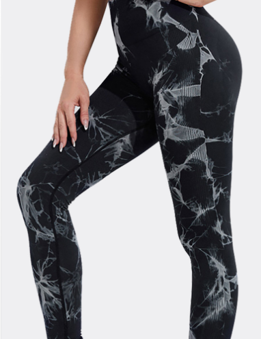 WOLFF | Langlebige nahtlose Tie Dye Leggings Frauen Yoga-Hosen