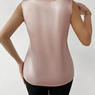 WW | Satin Bluse Mit Blumendetail Für Damen