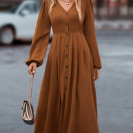 Noa™ - Elegantes Herbstkleid