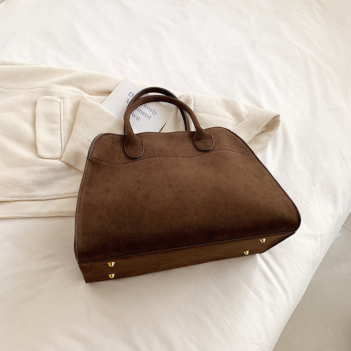 W&W Mode | Velourleder Tote Tasche