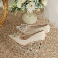 WW | Brautschuhe Stiletto mit Strass