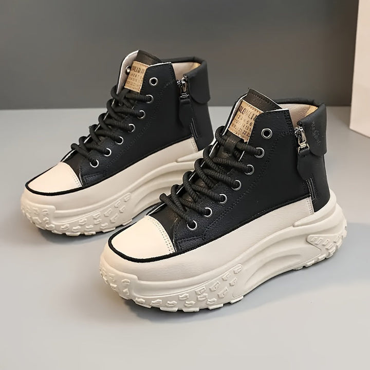 W&W Mode | Moderne Plattform Sneaker für Damen