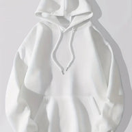 WW | Bequemer Einfarbiger Damen Hoodie mit Kapuze