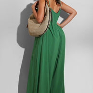 Camisole Overall mit weitem Bein