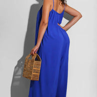 Camisole Overall mit weitem Bein