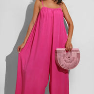 Camisole Overall mit weitem Bein