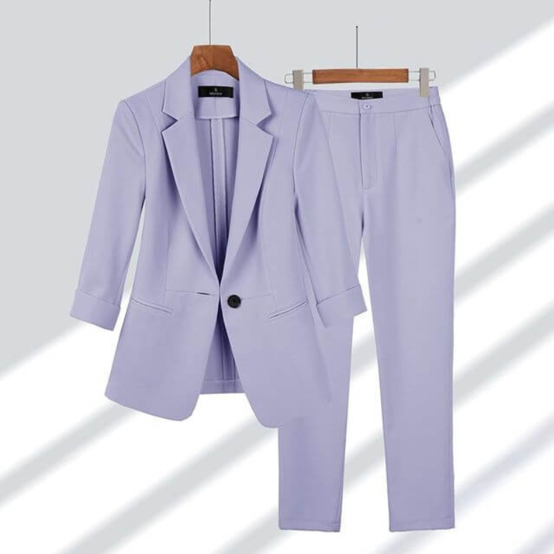 W&W Mode | Damen Anzug Satz Elegante Business Outfit