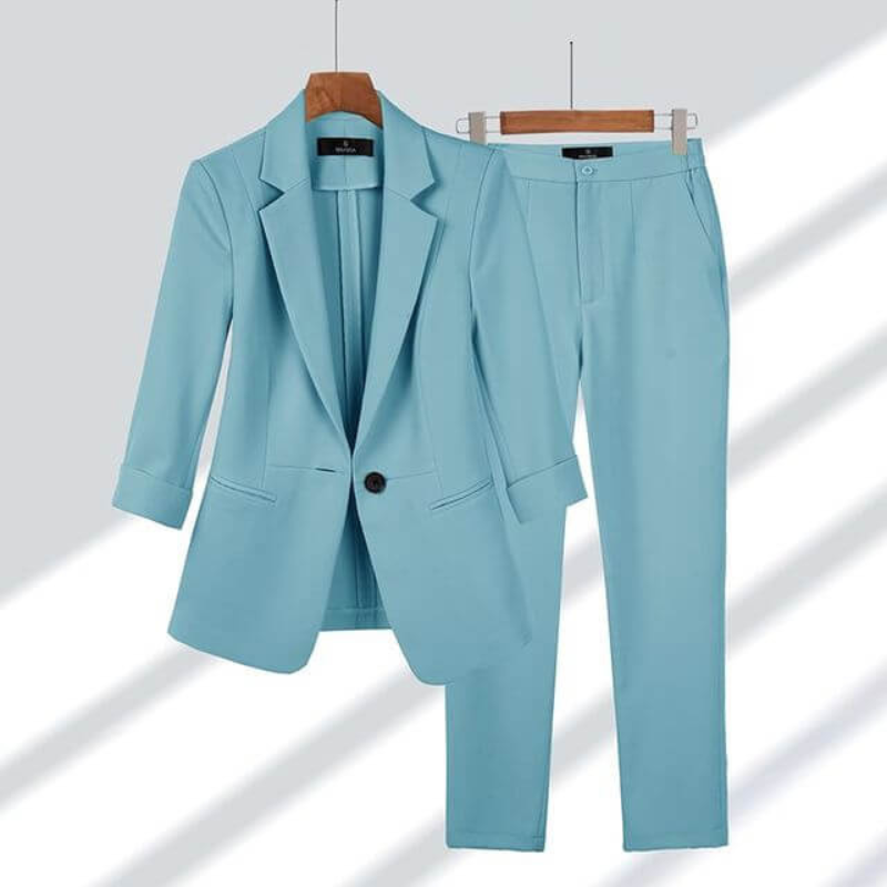 W&W Mode | Damen Anzug Satz Elegante Business Outfit