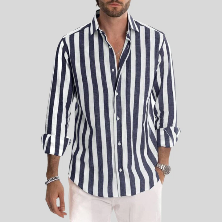W&W Mode | Elegante Gestreifte Sommerbluse
