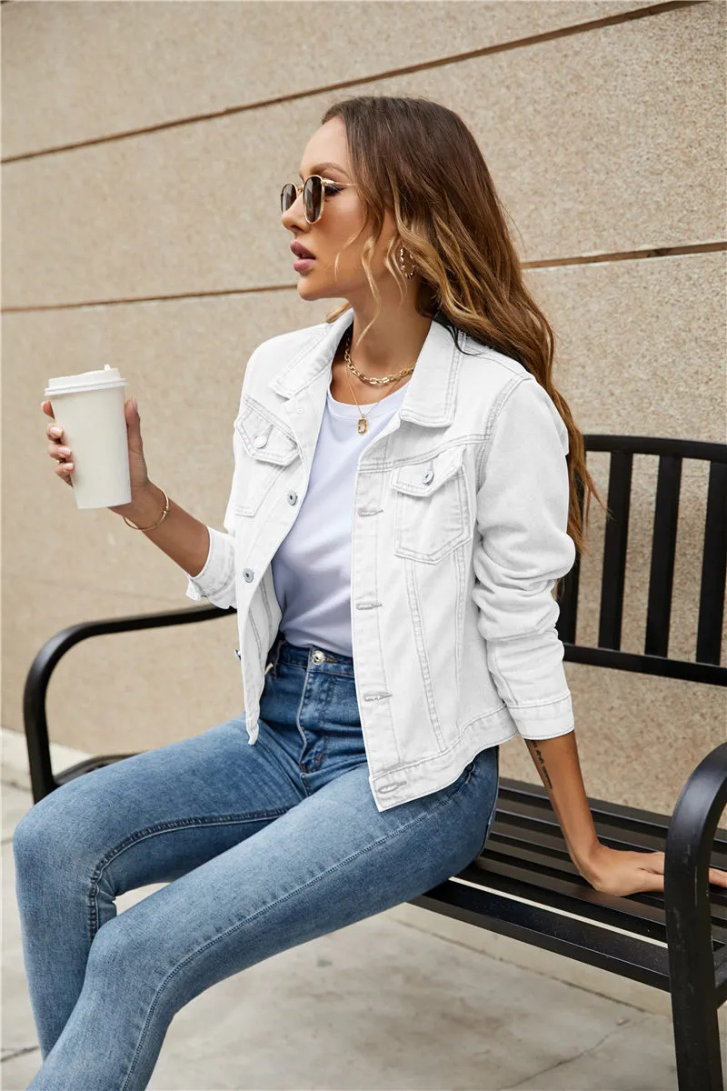 W&W Mode | Damen Elegante Sommerjacke Leichte