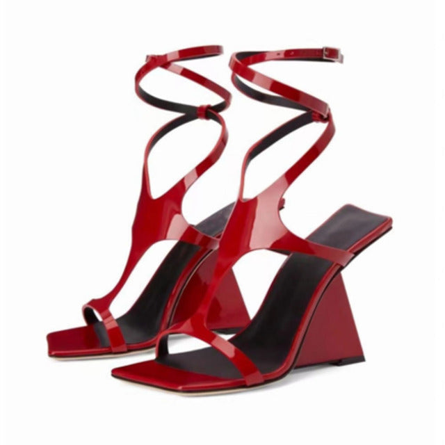 WW | Stilvolles Elegantes Design Sandaletten High Heels für Frauen