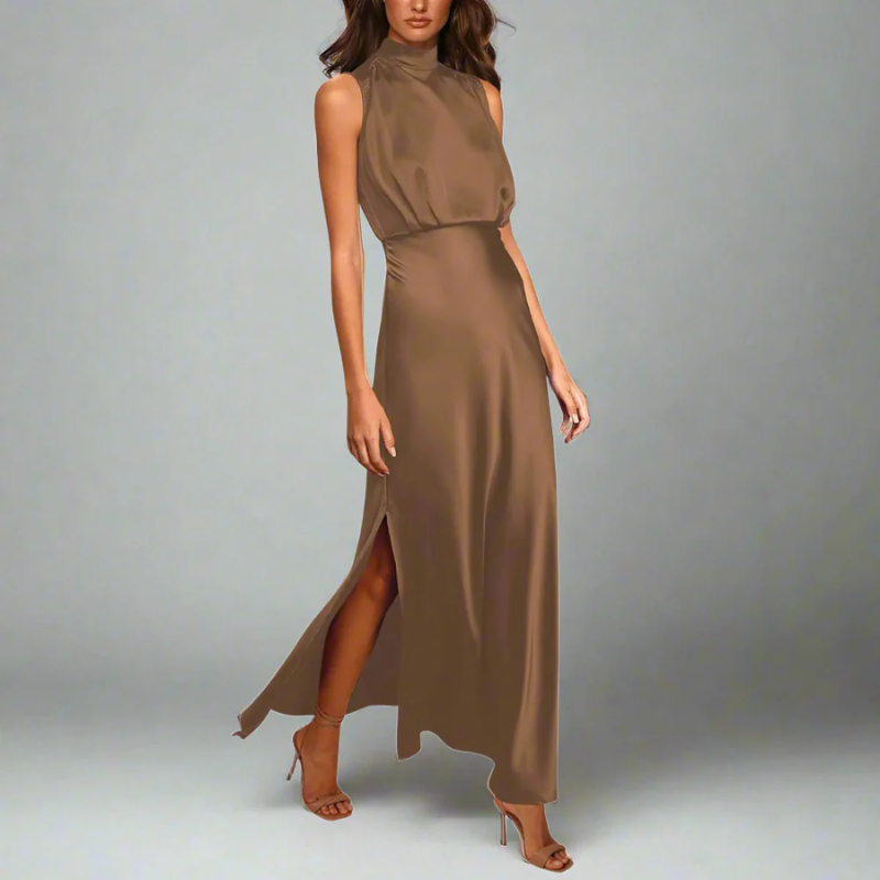 WW | Neckholder Kleid Festlich Maxi