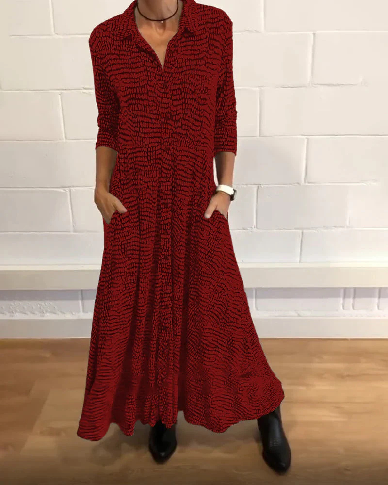 WW | Maxi Schwarz Kleid Elegant Stilvoll